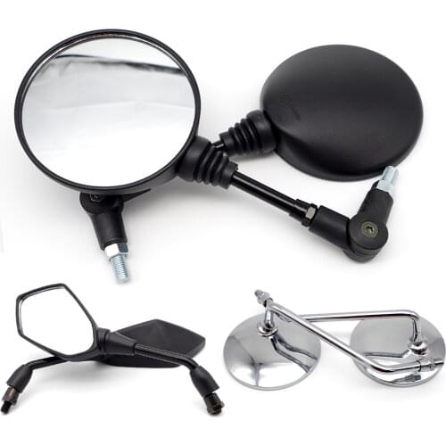 Motorcycle Mirror Retrovisor Moto Accessories For honda hornet 900 suzuki gsxr 1000 k9 bmw r1150rt yamaha fz16 majesty 250