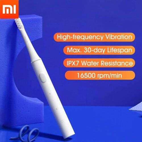Xiaomi-Mijia T100 Sonic Toothbrush, Adult Electric Toothbrush, Automatic Toothbrush, USB Rechargeable, IPX7 Waterproof