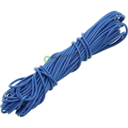 10m blue UL-1007 24AWG hook-up wire 80C / 300V DIY electrical cord