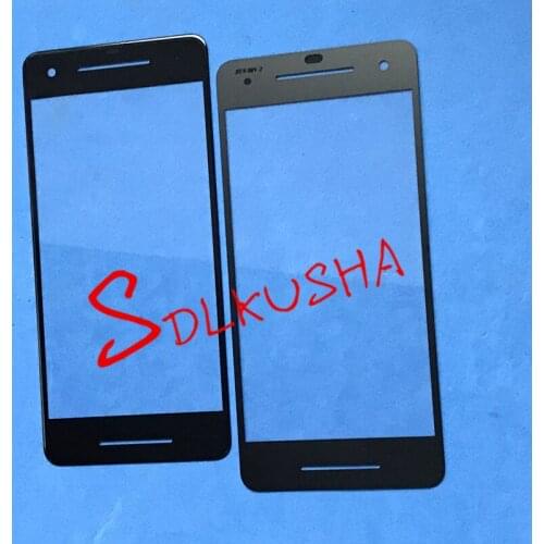 10Pcs Front Outer Screen Glass Lens Replacement Touch Screen For HTC Nexus S2 Google Pixel 2