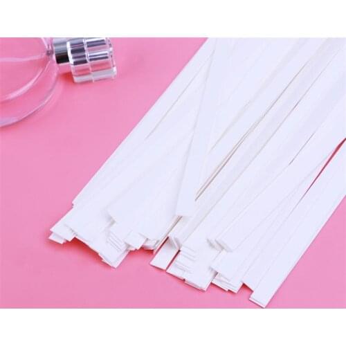 ROSENICE 100pcs Fragrance Oil Tester Strips Aromatherapy Fragrance Perfume Essential Oils Test Tester Paper Strips A35