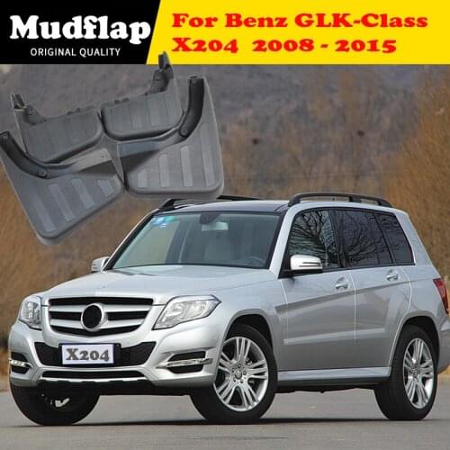 Mud Flaps For Mercedes-Benz GLK-Class X204 2008 - 2015 Splash Guards Mudguards Mudflaps Good Quality 2009 2010 2011 2013 2014
