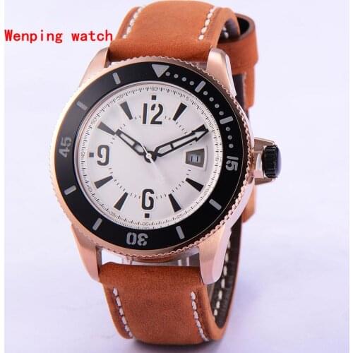 Fashion hot watch Bliger 43mm special scratch proof mineral glass automatic Mechanical classic trend men Wrist watch1780