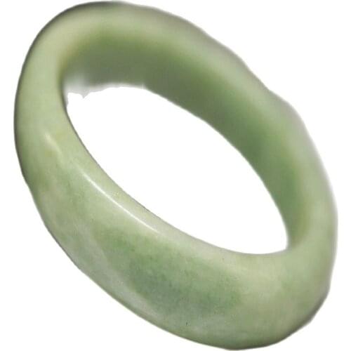 PURE NATURAL CHINESE HETIAN JADE HAND CARVED BRACELET