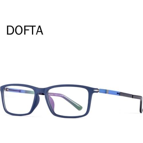 DOFTA Square TR Myopia Glasses Frame Men Optical Ultra-Light Prescription Glasses Frames Optics Eyeglasses 5388