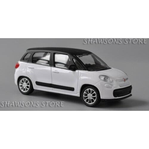 1:43 Scale Diecast Car Model Toys Fiat 500 L Miniature Replica