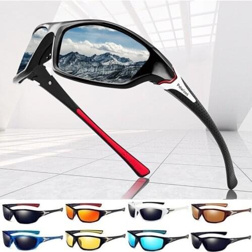 2021 New Poc Polarized Sunglasses Mens Driving Shades Male Sun Glasses Vintage Driving Travel Fishing Classic Cycling Glasses