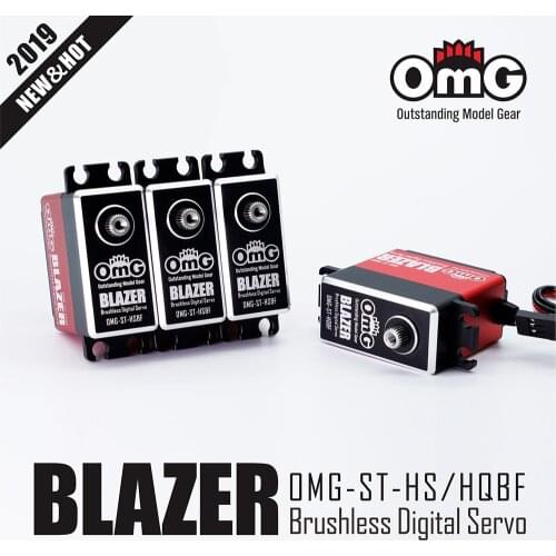OMG BLAZER Full Metal Brushless Digital Stainless Steel servo OMG-ST-HQBF / OMG-ST-HSBF for 700 Helicopte cyclic / Tail