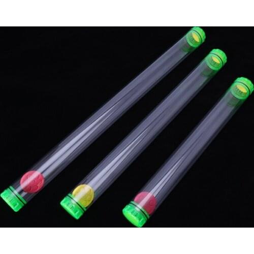 Plastic Fishing Float Tube 40/50/60cm Length Thick Protective Storage End