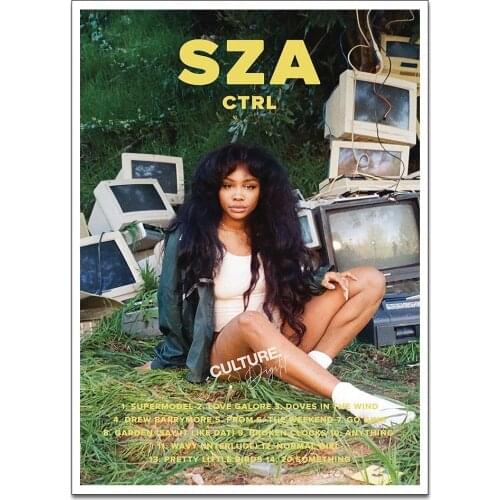 Modern Canvas Poster SZA Wall Art Painting Nordic Posters and Prints Wall Pictures for Home Decor No Frame