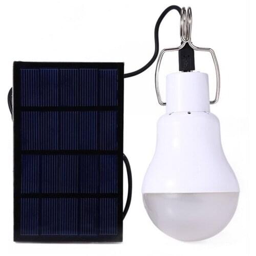 Outdoor Indoor 12LED Solar Panel Bulb Light Garden Home Portable Waterproof Security Lamp Tent Travel Fishing Climbing Lighting