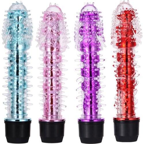 G-spot Vibrator Jelly Dildo Penis Vibrator Clitoris Stimulator Massager Sex Toys For Women Female Masturbator Multi-speed