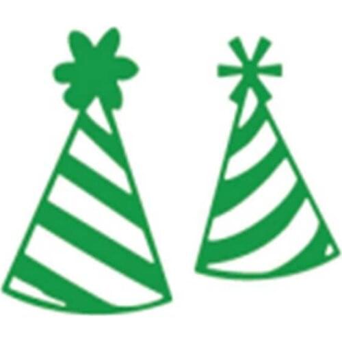 YLCD296 Christmas Hat Metal Cutting Dies For Scrapbooking Stencils DIY Album Cards Decoration Embossing Folder Die Cuts Template