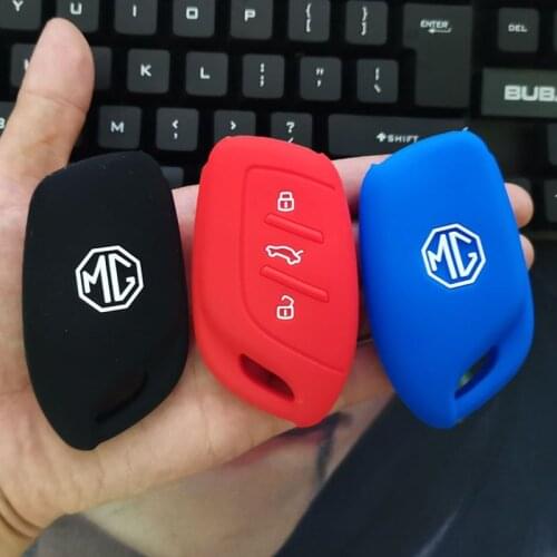 10 units Silicone Remote Car Key Fob Case Cover protect For MG