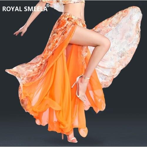 Lady Dancing Split Skirt Gypsy Costume Belly Dance Costumes Gypsy Skirt Carnival Costume Female Dance Suit D-0710
