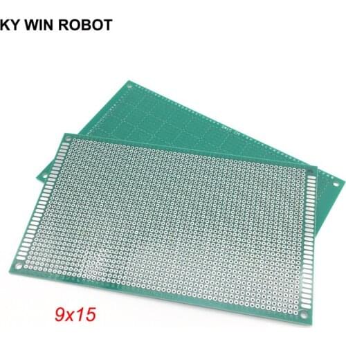 1pcs 9x15cm 90x150 mm Single Side Prototype PCB Universal Printed Circuit Board Protoboard For Arduino