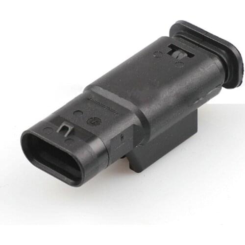 2/5/10/20/50/100sets 3pin auto housing electric wiring harness plug waterproof connector