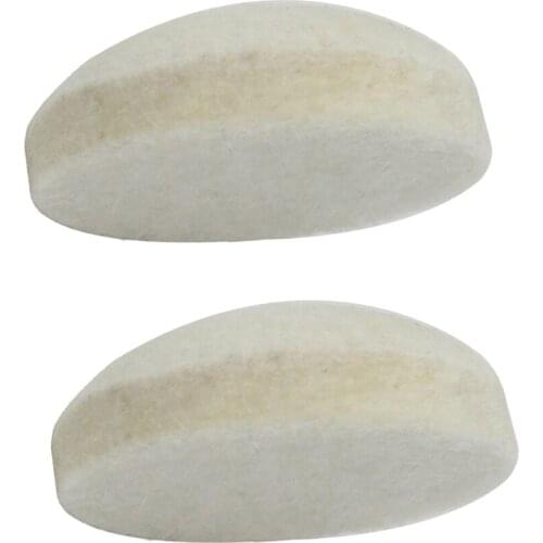 2 Pieces Bass Drum Beater Head for Percussion Drum Hammer Parts