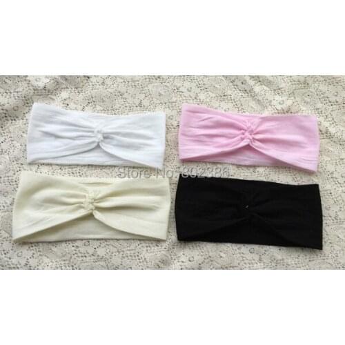 Free shipping High Quantity 4 colors Nylon Head wrap headband