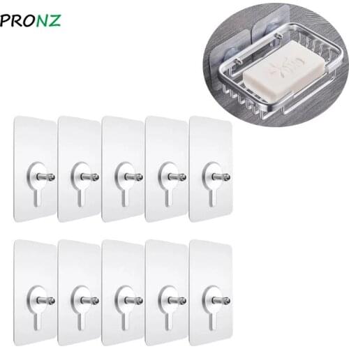 Punch Free Non-Marking Hook Screw Sticker Wall Picture Hook Invisible Traceless Hanging Kit For Photo Frame Fixed Bathroom Shelf