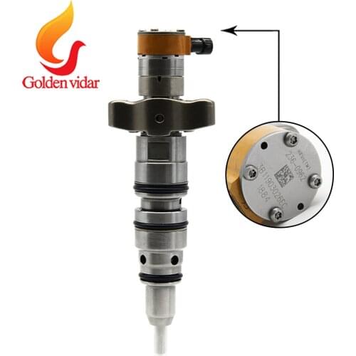 CAT C-9 engine fuel injector 217-2570 for Caterpillar 330C excavator,Rebuit HEUI common rail injector 2172570, C-9 injector assy