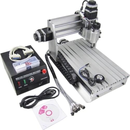 CNC 3020 T-DJ Mini Desktop Engraving Machine CNC2030 Woodworking lathe Carving Router For PCB/Wood etc