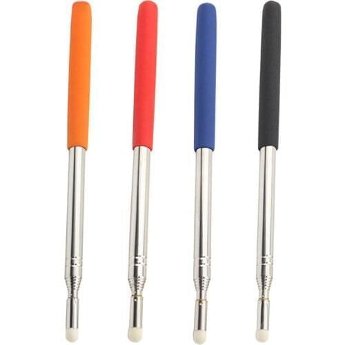 1.2m Stainless steel Electronics Whiteboard Pointer Pen Stretchable Pointer Touch Screen Special-purpose Teacher Pointer