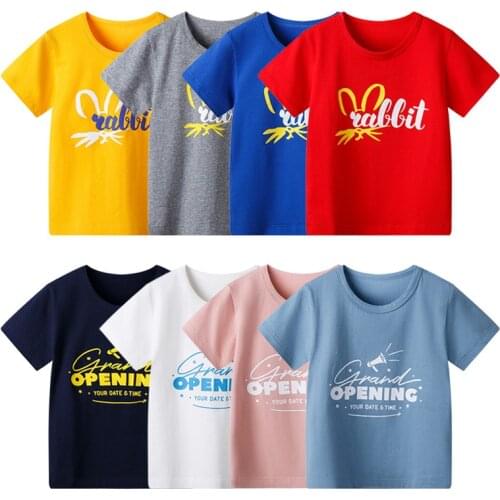 Boys Girls Cotton T shirt Children Summer Clothes short Sleeve Animal dinosaur T-shirts for Children costumes 2 4 6 8 10 Years