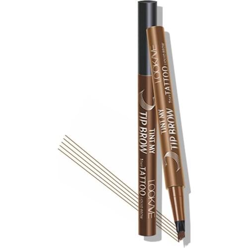 Waterproof Five-claw Eyebrow Pencil Natural Simulation Brow Tint Makeup More Even Eyebrows Sketch Paint Eyebrow Pen Cosmetics