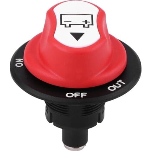Max 50V 50A CONT 75A INT On/Off Car Battery Isolator Switch for Cars / Off Road Vehicle /Trucks Race Rally Switch