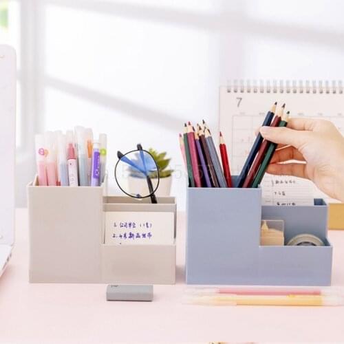 Desktop Pen Holder Organizer Multi-functional Stationery Container Storage Rack