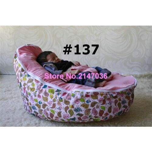 Pink birds baby bean bag chairs/insects design baby bean bag chair, kids beanbag furniture, fashion baby seat