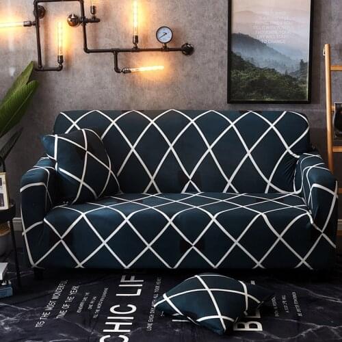 Detachable and washable all-inclusive universal fabric four seasons elastic printing sofa cover mobile 1/2/3/4 seat combination