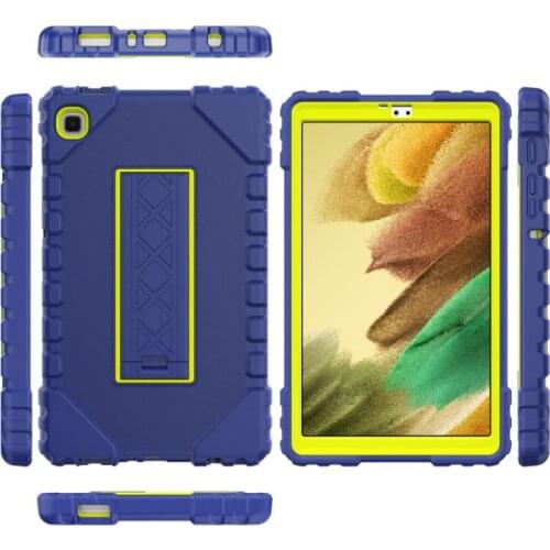 Heavy Duty Silicone Case For Samsung Galaxy Tab A7 SM-T500 SM-T505 SM-T507 Soft Shockproof Tablet Stand Hand-held Case