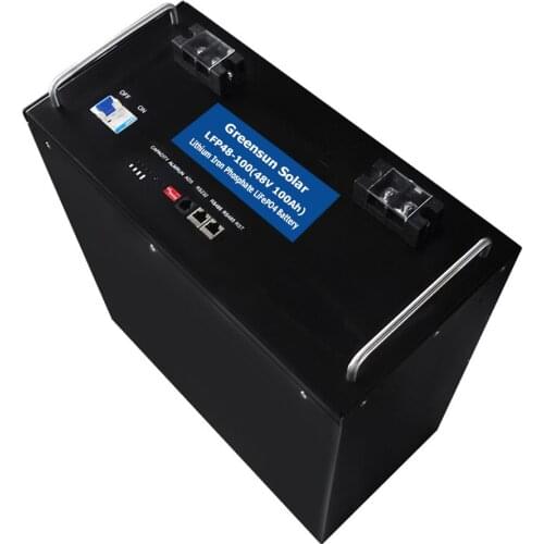 UPS Inverter Rack Cabinet 48V 100Ah Battery 50 kwh Lithium Li Ion Battery Module