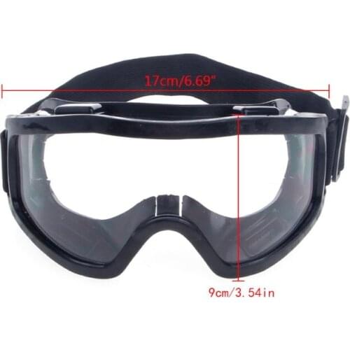 Safety Goggles Ski Snowboard Motorcycle Eyewear Glasses Eye Protection Work Lab