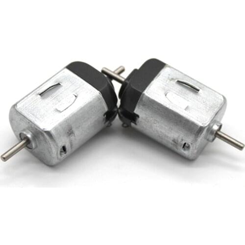 1pc 130 Double Output Shaft DC Toy Motor 3V 11000rpm DIY Model Science experiment Strong magnetic