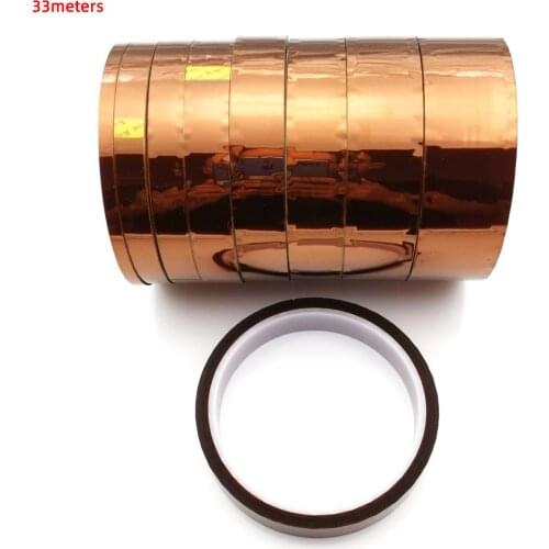 1PC professional100ft Heat Resistant High Temperature High insulation electronics industry welding Polyimide Kapton Tape L*5