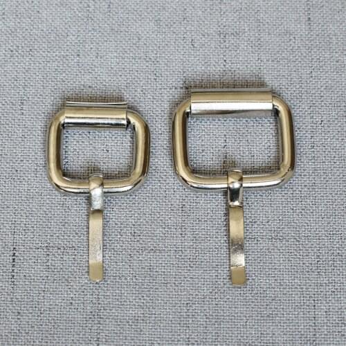 1 Pcs/Pack 15mm 20mm Silver Metal Hardware Adjuster Roller Pin buckle for Bag Handbag Cat Dog Collar Sewing Accessories Purse
