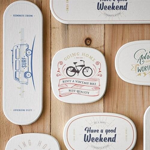 American Style Absorbent Pad Natural Diatom Mud Quick-drying Soap Holder Vanity Toothbrush Coaster Tea Cup Mat Home Supplies