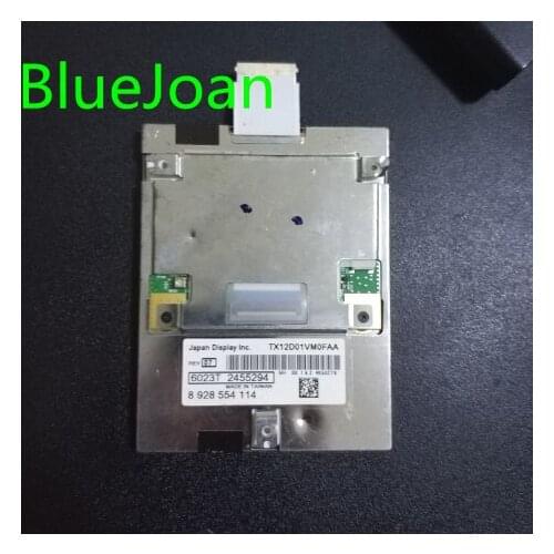 Free DHL shipping original new LCD display TX12D01VM0FAA screen for Car DVD GPS navigation LCD Monitor