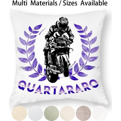Logo Bleu Fd Blanc Pillow Case Throw Pillow Cover Cotton Linen Flax Lorenevdesign Moto Course 20 Grand Prix El France Fran?ais