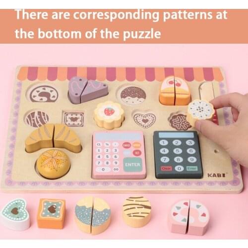 Wooden Toys Educational Childrens Toys Girl Kitchen Cookware Set Role Play Cut Fruit And Vegetable Baby Toys Christmas Gift