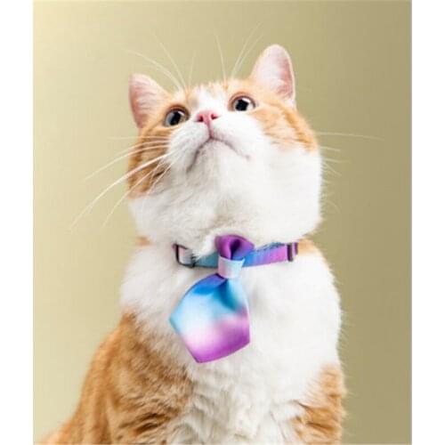 Cosplay Small Dog Cat tie Clothes Pet Costume accessories Adjustable pet supplies Limited Cosplay fashion cute ring new creative