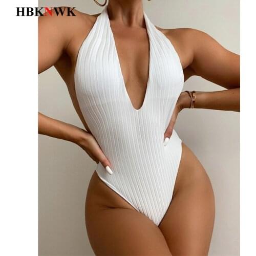 HBKNWK Halter Swimwear
