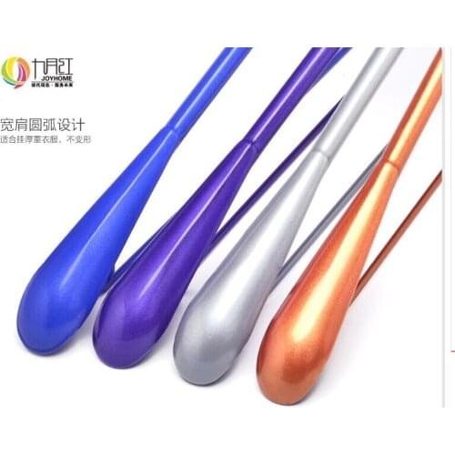 Jinsu antiskid hangers Clothes rack non-trace shoulder dress clothes Wide shoulder clothes hung 12 pack