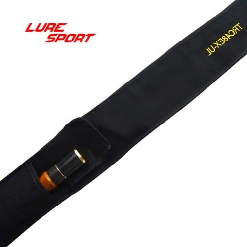 LureSport 2pcs Fishing Rod bag 1.27m Suede Cloth HOOk&LOOP Design Fishing Rod Bag