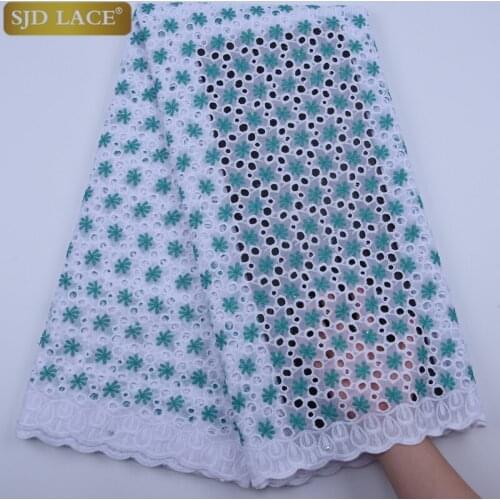 Fashion Swiss Voile Lace In Switzerland Pure Cotton African Nigerian Dry Lace Fabric Cutout Holes Design For Wedding Dress A1751