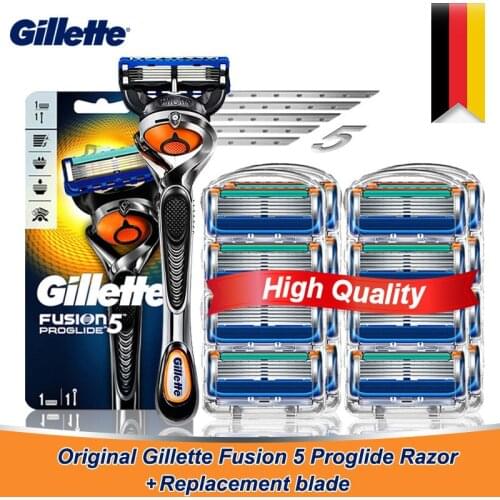 Mens shaver Gillette Fusion 5 Razor Original Proglide For Men Shaving Machine Safety With Replacebale Manual Razor Blades