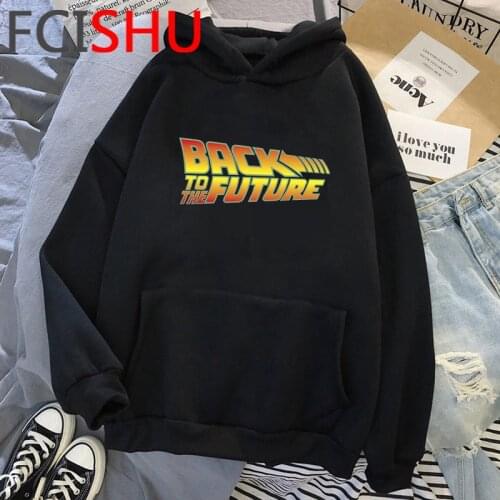Back To The Future Hoodie Men Autumn and Winter Hoodies Fashion Casual Male Hoody Sweatshirt Man Streetwear Hip Hop Tracksuit